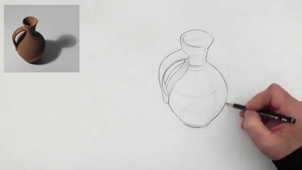 Drawing a ceramic pitcher how to draw spherical objects (fast