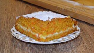Морковный кекс. Carrot cupcake.