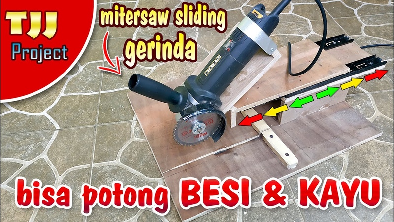 Membuat MITER SAW SLIDING pakai