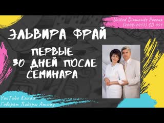 Фрай Эльвира - Первые 30 дней после семинара (2014)