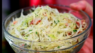 Салат из капусты к пюрешке, мясу, рыбе или макаронам. Вкусно и просто от Шеф-повара Андрея Балан