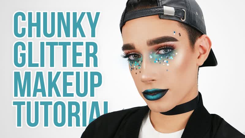 CHUNKY GLITTER FESTIVAL Makeup Tutorial, JCharles