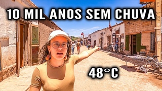 Como  a vida na CIDADE MAIS SECA do mundo