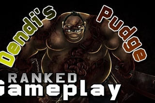 Dota 2 NaVi Dendi Pudge Gameplay