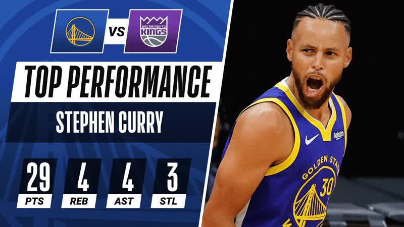 Stephen Curry Goes For 29 PTS, 4 REB, 4 AST 3