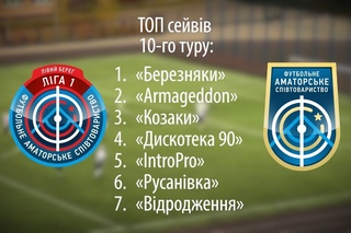 ТопСейв 1 ліги Лівий берег 10 тур