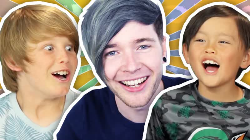 DANTDM REACTS TO KIDS REACT TO