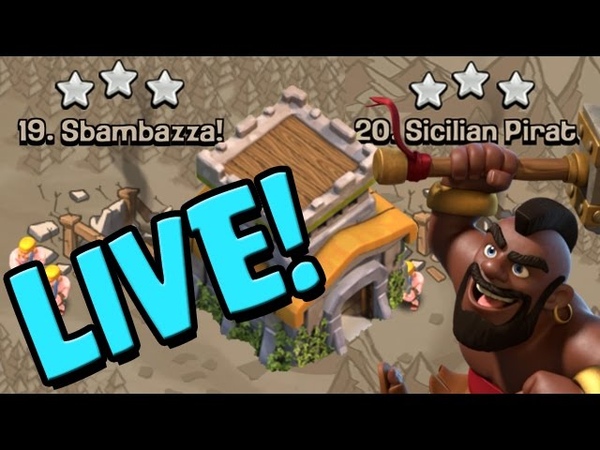 Clash of Clans: TH8 3 STAR LIVE WAR ATTACKS w,