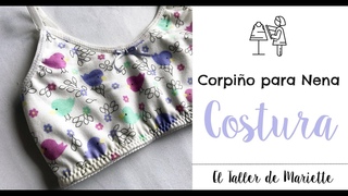 Costura Corpio Para Nenas I El Taller de Mariette