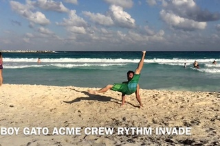 BBOY GATO IN CANCUN  MXICO