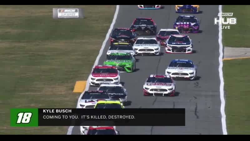 Radioactive: Daytona Road Course Youre on fire. Stop.