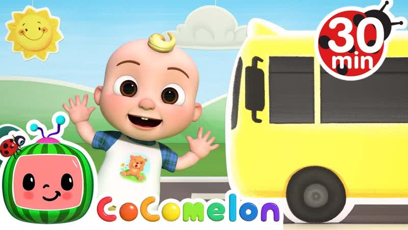The Wheels on the Bus Dance, Co Comelon Nursery Rhymes Kids Songs Dance