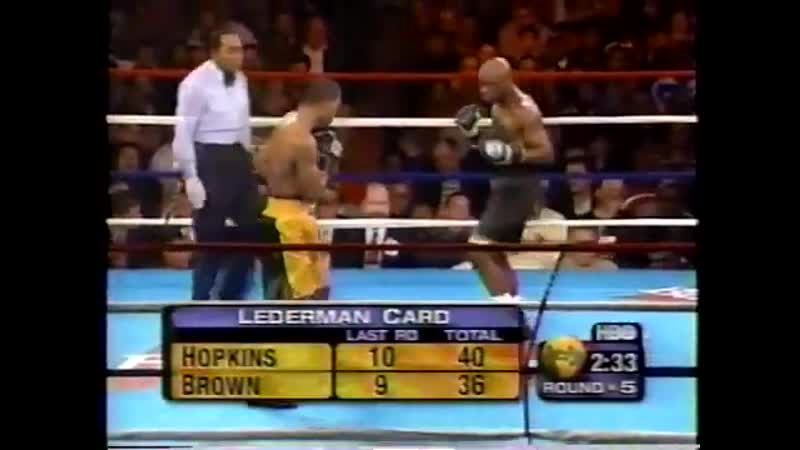 Bernard Hopkins vs Simon Brown HBO Boxing After Dark January 31,