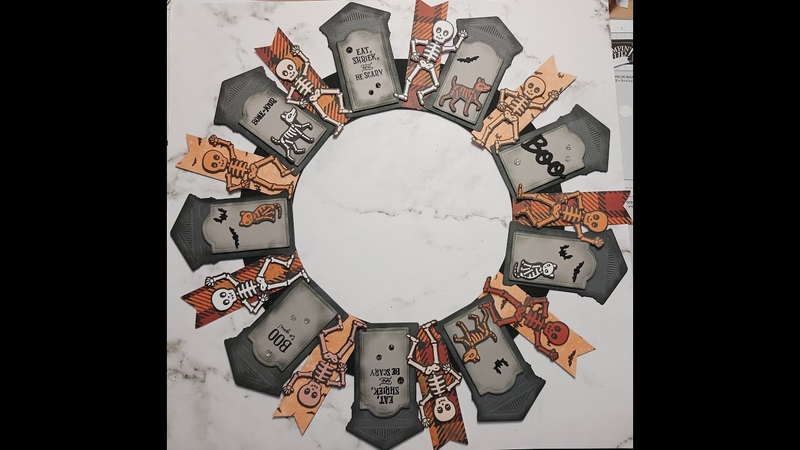 12 Days of Halloween 2023: Day 12, Hauntingly Ghoulish Indoor Wreath and thats a
