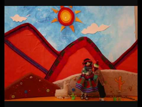 Magdalena Fleitas La Vicuñita ( Stop Motion). Música Andina