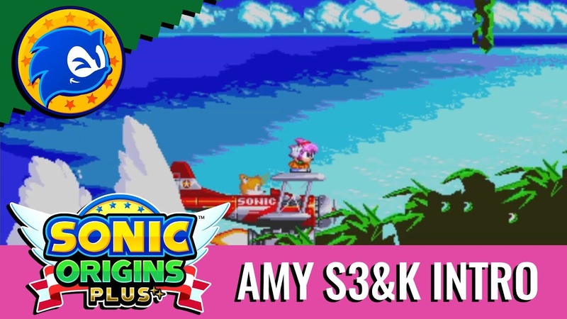 Sonic Origins Plus: Amy Rose in Sonic 3 s Intro Angel