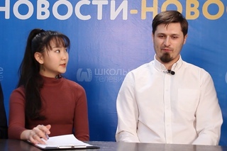 Школьное телевидение. Гость Марк Агнор
