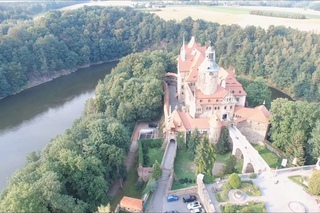 Zamek Czocha z Drona