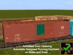 50ftBoxcar Lehigh New England #