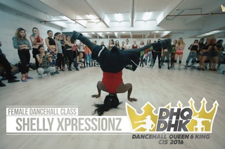 FEMALE DANCEHALL WORKSHOP by SHELLY XPRESSIONZ at DHQ & DHK CIS 2016
