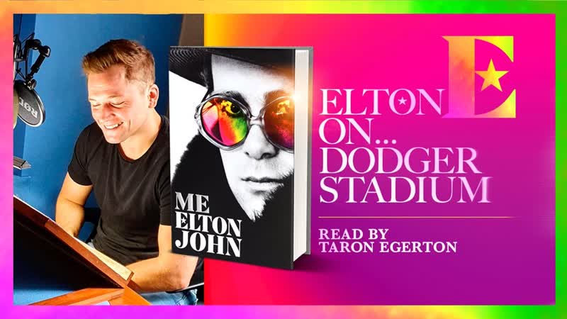 Elton John on Dodger Stadium Me Book