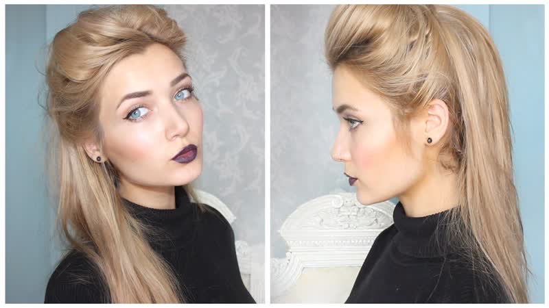 Back To School, , Cute Easy Half Updo