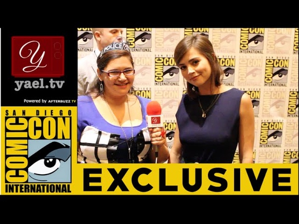 Jenna Coleman ( Clara) Doctor Who Interview San Diego Comic Con