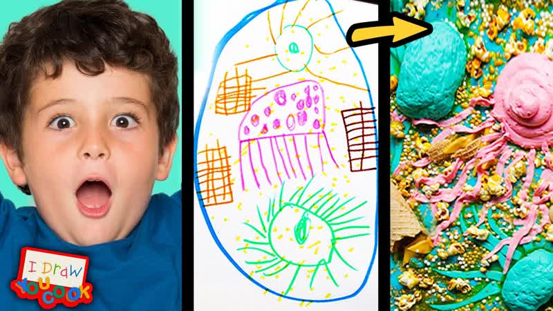 Can These Chefs Turn This Sea Monster Drawing Into Sweet Desserts