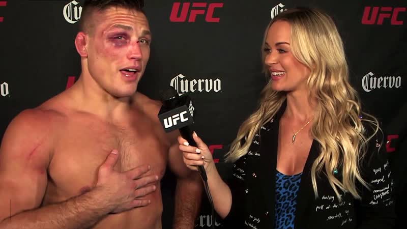 Drew Dober Post Fight Interview w, Laura Sanko, UFC 277 Quick