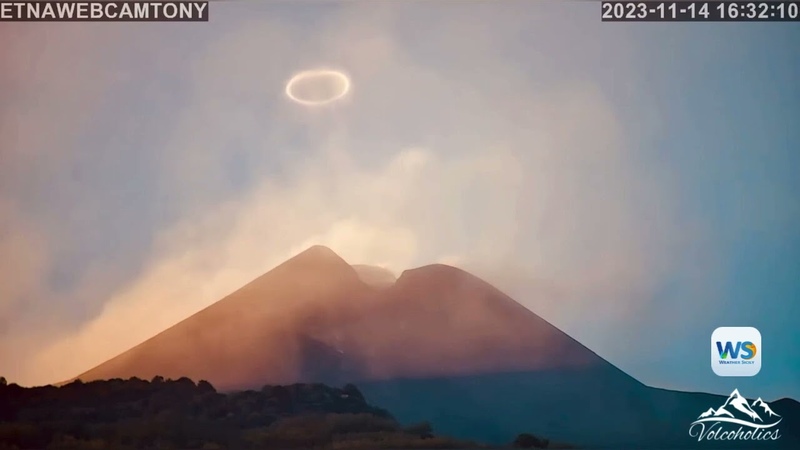 Mount Etna A Perfect Smoke ( Gas)
