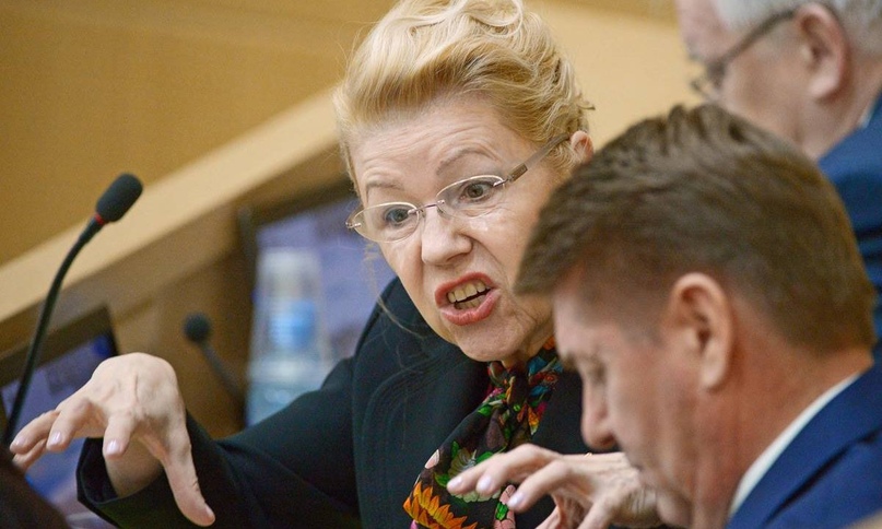 Елена Мизулина, одна из составительниц законопроекта