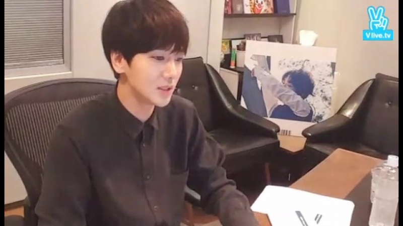 V app Live Broadcast Yesung Here I am (예성) By.