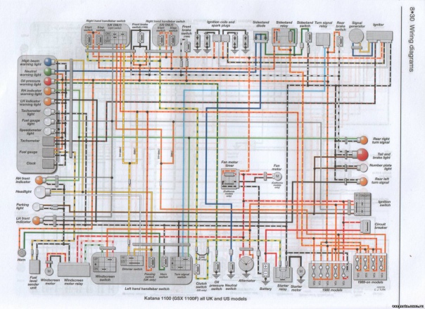 Электросхема сузуки. Suzuki RF 400 блок предохранителей схема. Yamaha xv650 электросхема. Электросхема Yamaha v-Max. Сузуки бандит 400 электросхема зажигания.