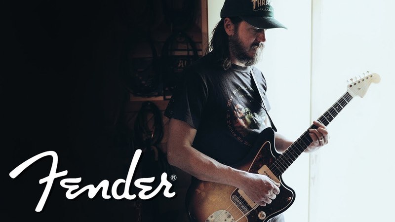 Kyle Hunt of The Black Angels, Jazzmaster 60th Anniversary,