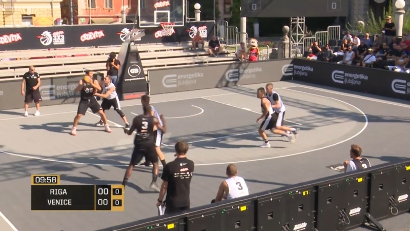 FIBA 3x3 Ljubljana Challenger 2018 Riga VS. Venice Ital Basket (17 08