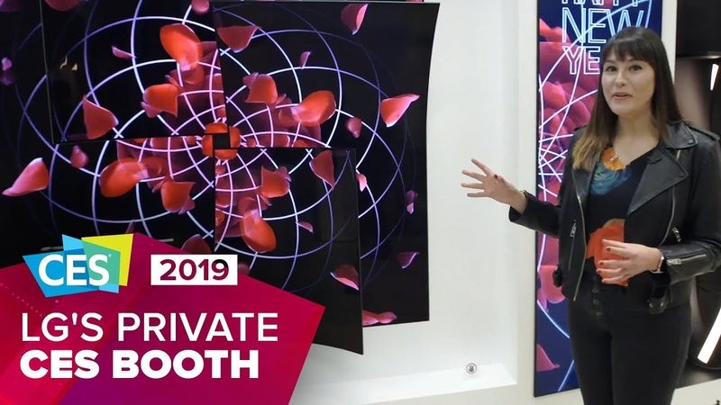 CES 2019: The future of TV screens from LG