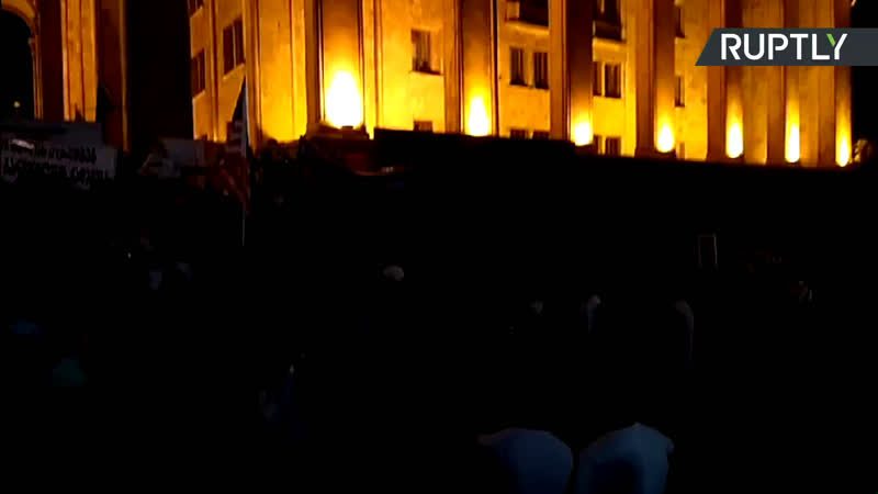 Митинг в Тбилиси против ЛГБТ сообщества
