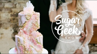 Mini Crystal Kintsugi Cake | Sugar Geek Show