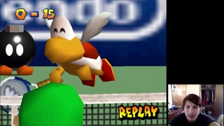 MARIO TENNIS 64 gameplay