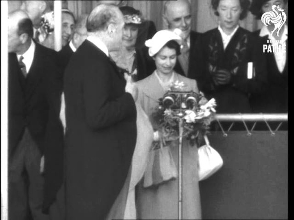 Queen Lays Foundation Stone At National Theatre