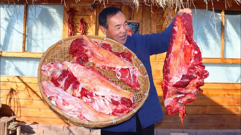 BEEF TENDON Braised and Shared with my Brother, so Satisfying, Uncle Rural