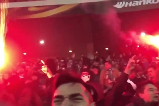 Besiktas fans in Moscow | Besiktas - Lokomotiv Moscow  |