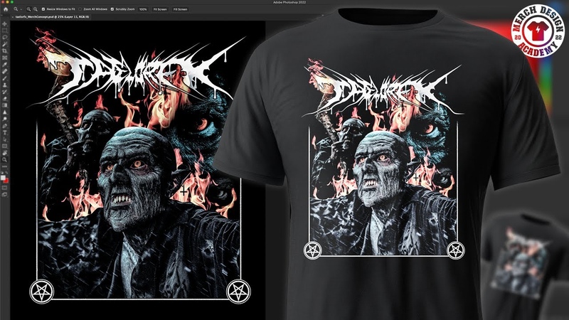 T Shirt Design Tutorial In Adobe Photoshop