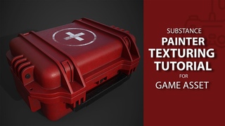 Medical Box / Game Asset / Substance Painter  Speed Tutorial [Part_02]