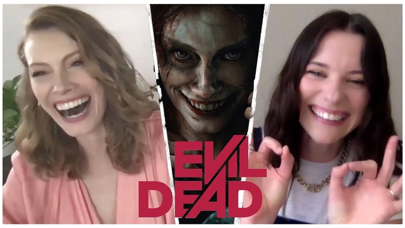 EVIL DEAD RISE Hilarious Interview, Alyssa Sutherland and Lily Sullivan Talk Horror