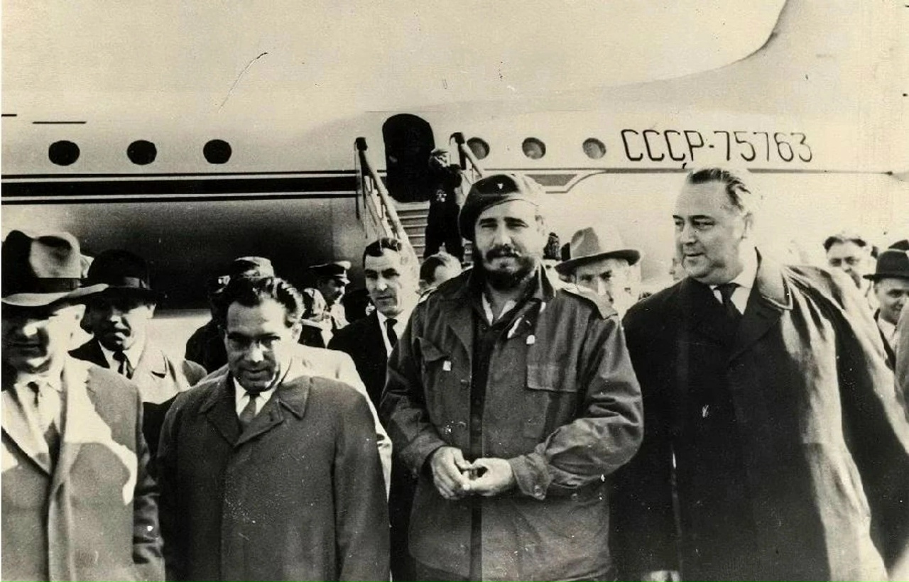 фидель кастро в москве 1963