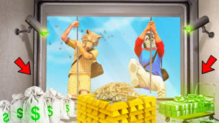 GTA 5 - ЭКСТРЕМАЛЬНОЕ ОГРАБЛЕНИЕ БАНКА В ГТА 5 ОНЛАЙН 2 ЧАСТЬ ! - ЧЕЛЛЕНДЖИ GTA 5 ONLINE