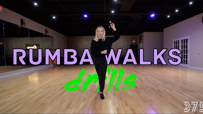 International Rumba Walks Technique with Amanda