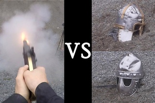Guns vs. Medieval Helmets - From Black Powder to Modern Cartridges