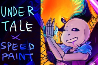 UNDERTALE SPEEDPAINT: Heating things up